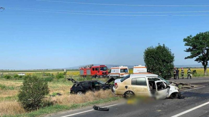 Accident rutier grav, în Buzău. Două persoane au murit, iar alte două au fost rănite