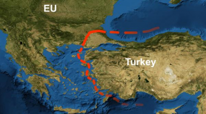 Turcia va construi un zid la frontiera sa cu Grecia