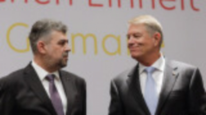 Ciolacu, întrebat ce se întâmplă cu imobilul destinat lui Klaus Iohannis: ”E bine, se dă cu var. O să-l primească în curând”