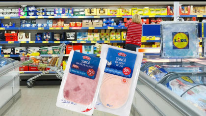 Ce conţine şunca Pikok de la Lidl. Un tiktoker a scanat eticheta produsului cu ajutorul unei aplicaţii de nutriţie, iar concluziile sunt îngrijorătoare