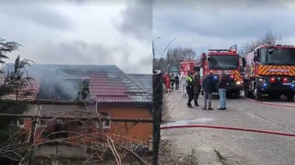 Incendiu la casa unui fost procuror DIICOT care se afla sub protecția Poliției, după ce a fost amenințat cu moartea| VIDEO