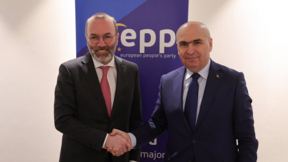 Ilie Bolojan s-a întâlnit cu preşedintele PPE, Manfred Weber