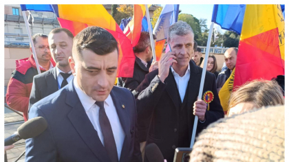 George Simion: Aşteptăm sfatul lui Călin Georgescu. E decizia lui. Fac apel la calm şi la revenirea la alegeri libere