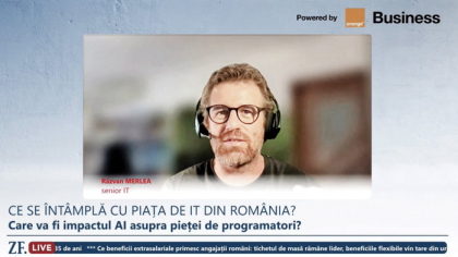 ZF Live. Răzvan Merlea, expert senior în IT: Salariile din Statele Unite sunt chiar duble. Spre exemplu, pentru un proiect pentru piaţa din România programatorul poate lua 1.000 de euro, iar pentru unul care este pentru SUA poate lua 1.500 euro sau 2.000 euro, depinde de nişă