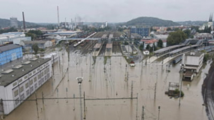 Evacuări masive din calea inundațiilor în Europa Centrală. Polonia și Cehia, cele mai afectate țări