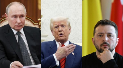 Sirene și explozii la Kiev după ce Putin i-a spus lui Trump că acceptă un armistițiu parțial