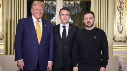 Donald Trump a fost convins în 35 de minute de Volodimir Zelenski și Emmanuel Macron că Vladimir Putin „nu mai este la fel” ca atunci când l-a cunoscut