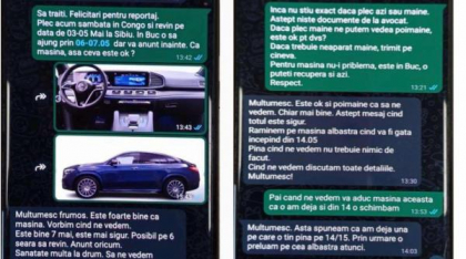 Horațiu Potra îl întreținea financiar pe Călin Georgescu cu sume cash. Mesajele de pe WhatsApp dintre cei doi