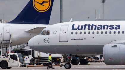 Un avion al Lufthansa care opera cursa Sibiu – Munchen a aterizat de urgență la Timișoara