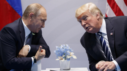 Trump anunţă ”discuţii productive” cu Putin şi că există ”o şansă foarte bună” ca războiul să se termine