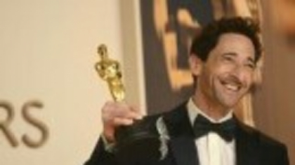 Adrien Brody a doborât recordul pentru cel mai lung discurs la Oscaruri