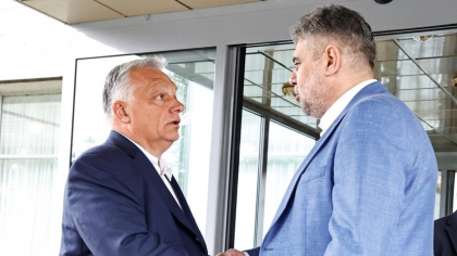 Marcel Ciolacu se întâlnește cu premierul ungar Viktor Orban vineri la guvern