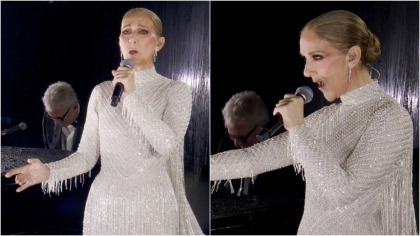Celine Dion, spectacol formidabil la Jocurile Olimpice 2024. Artista a cântat după 4 ani, lângă Turnul Eiffel din Paris