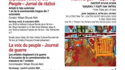 Expoziția „Voice of the People / Jurnal de război” la Galeria ICR Tel Aviv