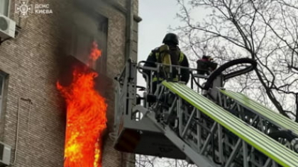 Kievul, atacat cu drone în noaptea de Revelion. Mai mulți răniți și clădiri deteriorate FOTO