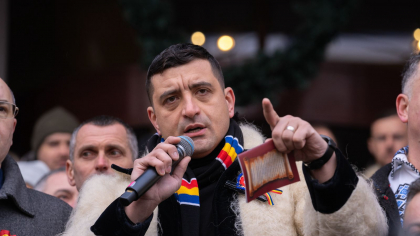 George Simion, acuzații grave la „Marșul Unirii” de la Iași: „Au fraudat alegerile, le-au comasat și, pentru că nu a ieșit cum au vrut ei, le-au anulat abuziv, iar acum vor să le repete, la fel de abuziv”