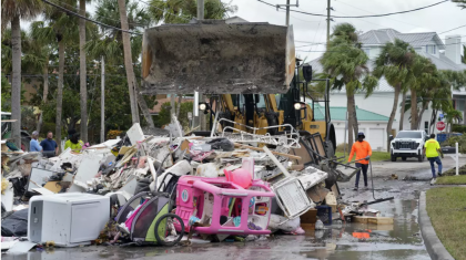 Milton a crescut și este acum un uragan de Categoria 5, cu vânt intens de 290 de km/h. Florida ordonă evacuarea cetățenilor din zona pe care a distrus-o și Helene: Acest monstru încă mai crește!