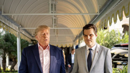 Congresmanul Matt Gaetz, ales de Donald Trump pentru funcţia de procuror general