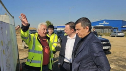 Vești bune de pe Autostrada de Centură a Bucureștiului. Ministrul Transporturilor a fost pe șantier. Care este stadiul sectorului nordic