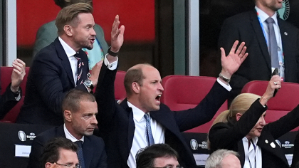 Prințul William a trecut prin toate stările în timpul meciului Angliei la EURO 2024. Cum a fost surprins pe Dusseldorf Arena
