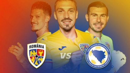 Antena 1 LIVE România – Bosnia-Herţegovina STREAM ONLINE VIDEO în preliminariile CM 2026. Cum arată primul 11 al lui Mircea Lucescu