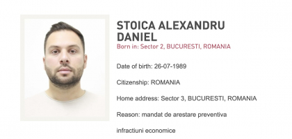 Alex Stoica, capul unei rețele de interlopi români din SUA care furau din bancomate, a fost adus în țară / Era urmărit internațional din categoria ”most wanted” pentru spălare de bani
