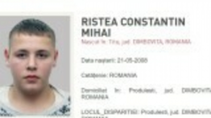 Un adolescent din Dâmbovița, plecat de acasă de 4 luni, este căutat de Poliție. Apel către cei care dețin informații