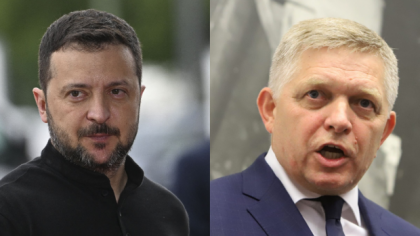 Volodimir Zelenski s-a certat cu Robert Fico la summitul Uniunii Europene. Președintele Ucrainei i-ar fi oferit 500 de milioane de euro premierului slovac